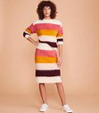 Lou & Grey Airbrushed Stripe Midi Skirt