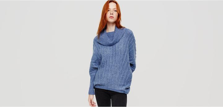 Lou & Grey Ribstripe Dolman Sweater