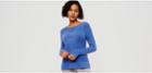 Lou & Grey Boucle Shirttail Sweater