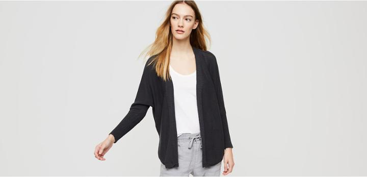 Lou & Grey Tipped Cardigan