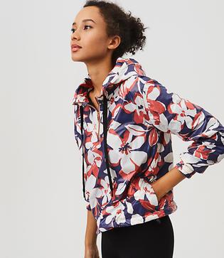 Lou & Grey Form Floral Anorak - Anytime