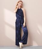 Lou & Grey Abstract Fluid Jumpsuit