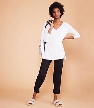 Lou & Grey Soft Jersey V-neck Tee
