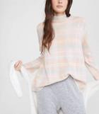 Lou & Grey Plaid Mock Neck Sweater