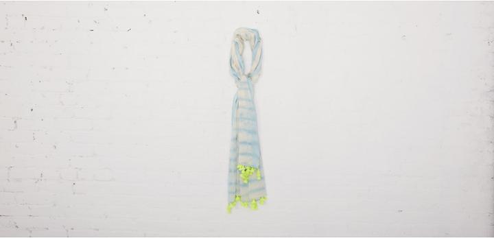 Lou & Grey Tie Dye Tassel Scarf
