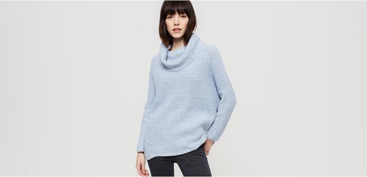 Lou & Grey Ribbed Poncho Sweater