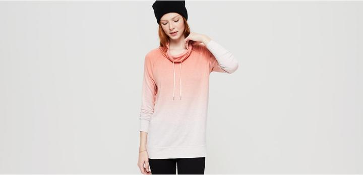 Lou & Grey Ombre Signaturesoft Drawstring Tunic