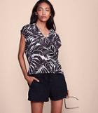 Lou & Grey Palm Double V Top