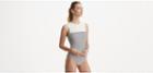Lou & Grey Solid & Striped Sharon Striped Swimsuit