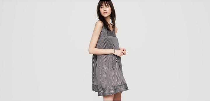 Lou & Grey Lineup Luster Swing Dress