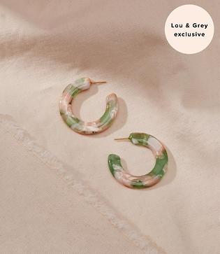 Lou & Grey Machete Jewelry Kate Earrings In Roseraie