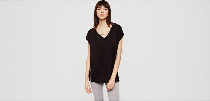 Lou & Grey Signaturesoft Tunic Tee