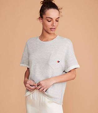 Lou & Grey Sundry Heart Pocket Tee