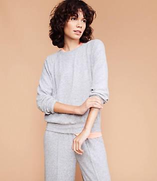 Lou & Grey Brushed Sweatshirt