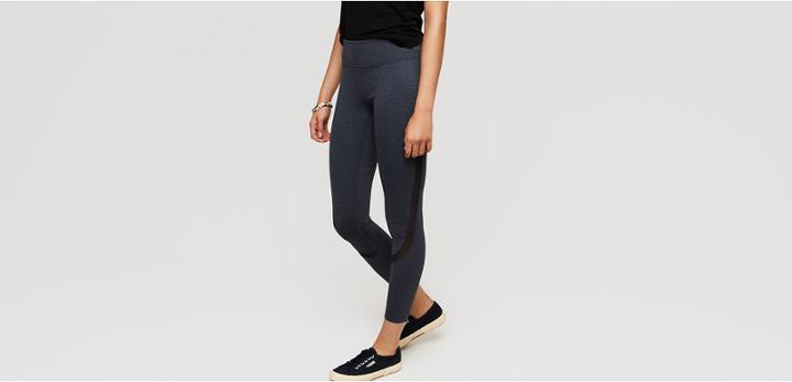 Lou & Grey Form Seamed Mesh Streeeetch Leggings