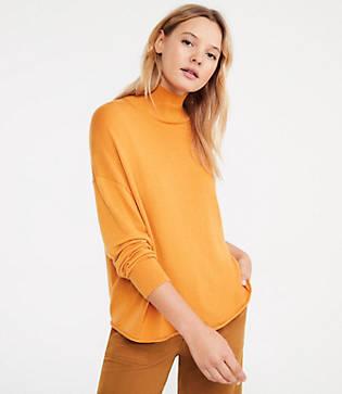 Lou & Grey Mock Neck Sweater