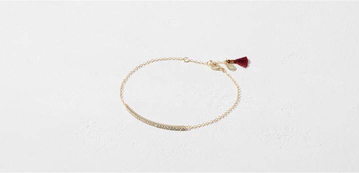 Lou & Grey Shashi Pave Bar Bracelet