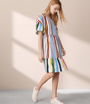 Lou & Grey Fiesta Stripe Dress