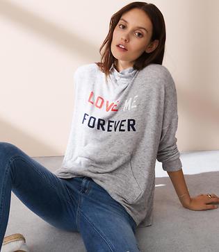Lou & Grey Sundry Love Forever Hoodie