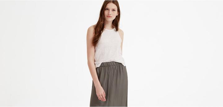 Lou & Grey Linen Racerback Tank
