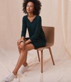 Lou & Grey Balance Terry Ribtrim Dress