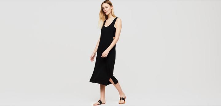 Lou & Grey Signaturesoft Layered Tank Dress