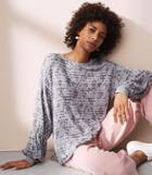 Lou & Grey Floralstripe Signaturesoft Blouson Top