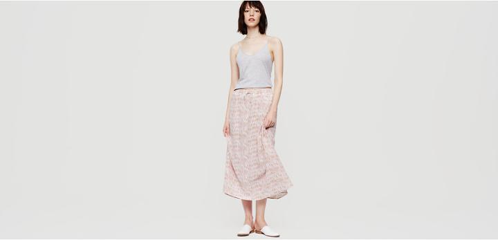 Lou & Grey Willow Drawstring Midi Skirt