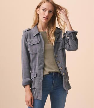 Lou & Grey Sundry Star Patches Army Jacket
