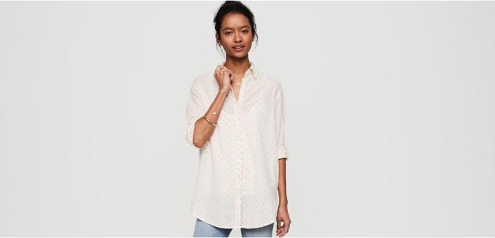 Lou & Grey Sundry Oversized Shirt