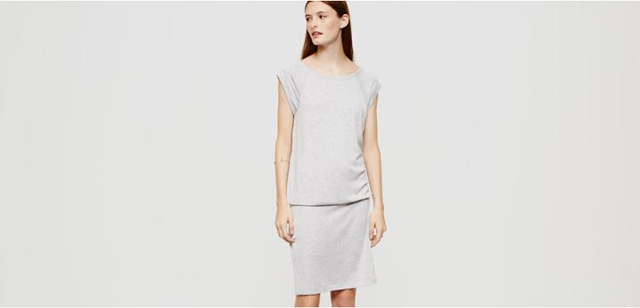 Lou & Grey Signaturesoft Blouson Tee Dress