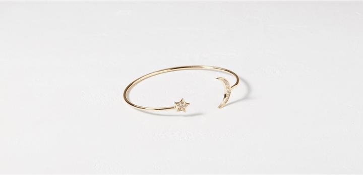 Lou & Grey Shashi Moon Star Cuff Bracelet