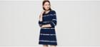 Lou & Grey Tie Dye Sweatshirt Dress