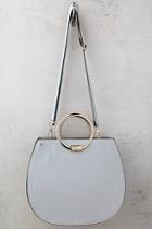 Melie Bianco Cameron Grey Handbag