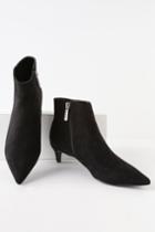 Charles By Charles David Kiss Black Suede Pointed Toe Ankle Booties | Lulus