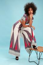 Geo Grande Cream Print Two-piece Set | Lulus