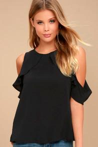 Lulus Fun Times Black Top