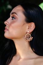 Corina Rose Gold Hoop Earrings | Lulus