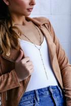 Wear It Well Gold Drop Necklace | Lulus