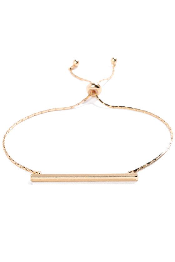 Lulus | Zanzibar Gold Bracelet