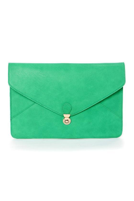 Clutch And Go Teal Clutch