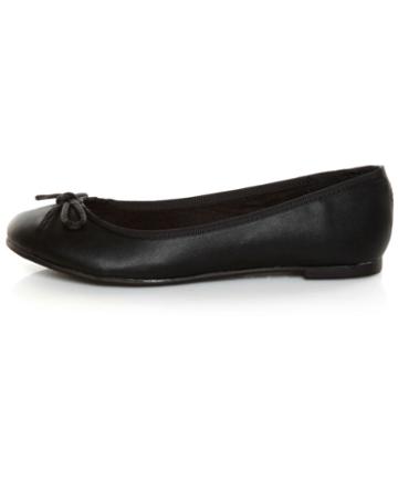 CL by Laundry Get Down Super Soft Black Ballet Flats