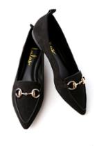 Charlotte Black Suede Loafers | Lulus