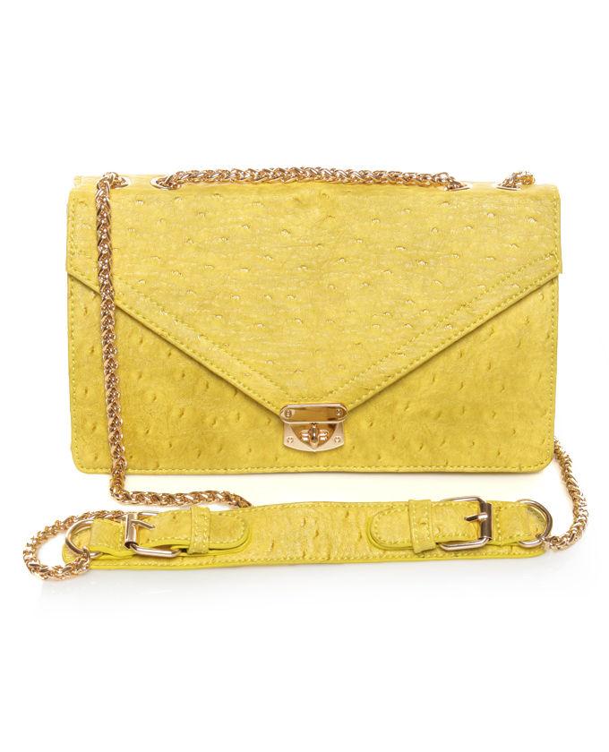 Jolly Holiday Yellow Vegan Purse