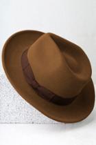 Wyeth Nicholas Brown Fedora Hat