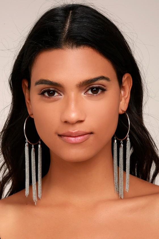 Lulus | Brightest Light Silver Earrings
