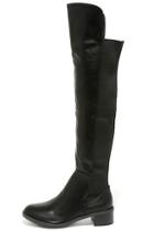 Mi.im Little Bit Of That Black Over The Knee Boots