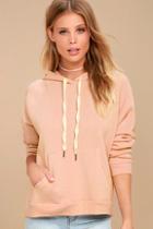 Project Social T Bobby Blush Pink Hoodie