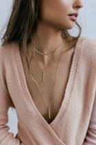 Sleek Peek Gold Layered Choker Necklace | Lulus