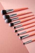 Bh Cosmetics - Rose Quartz 9 Piece Pink Marbled Brush Set - Cruelty Free - No Animal Testing - Lulus